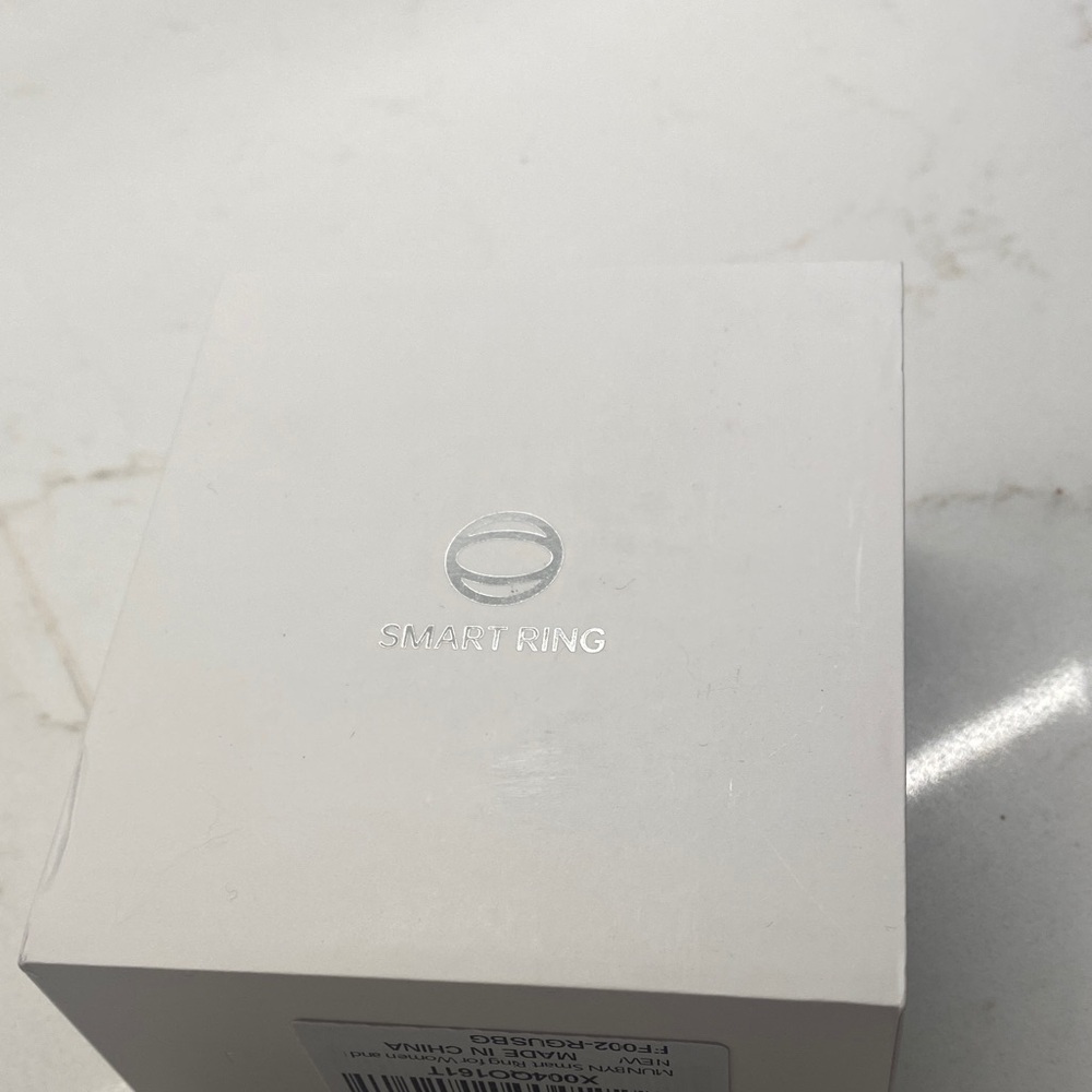 New Smart Ring sz 8 Rose Gold